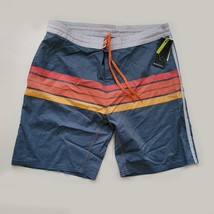 Burnside men swimming shorts size 33 multicolor with 10% Spandex Stretch - £26.70 GBP