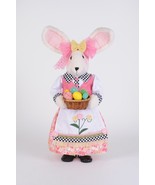 Karen Didion Easter bunny rabbit Mona Bunny 19 inches sp055 - $2,511.91 MXN