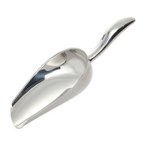 6oz Stainless Steel Scoop for Ice Bucket, Small Silver Metal Scoop, 9.2 ... - £18.75 GBP