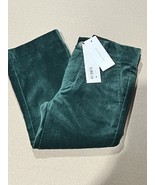 2T Janie and Jack Boys Velvet Party Pant Pine Green BNWTS - $552.23 MXN