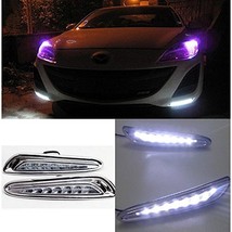 AupTech LED Daytime Running Lights DRL Kit for Mazda3 S/ i Sport sedan 2010-2013 - £86.00 GBP