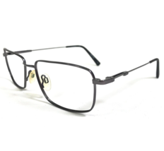 Marchon Eyeglasses Frames Flexon H6001 033 Shiny Gray Gunmetal Large 57-17-145 - £65.93 GBP