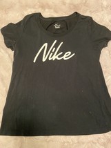 Nike Dri-Fit  T shirt Large Spell Out - $12.19