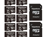 64Gb 10-Pack Micro Sd Card, 4K Uhd Video, Surveillance Security Cam Acti... - $101.99