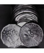 Edelstein UNC Rolle (40) Jamaika 1977 Fao Cent ~ 12 Seiten Münze - £33.34 GBP