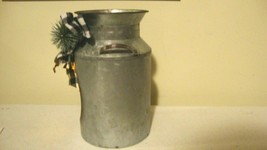 Milk Can with Led Candle - SALE image 3