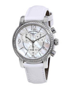 Tissot Women&#39;s Dressport Diamond Synthetic Leather Watch 35mm T050.217.6... - £440.56 GBP