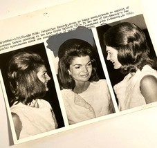 Vintage Press Photo, &quot;Jackie Kennedy Steps Out From Mourning&quot;, 1965 - £18.55 GBP