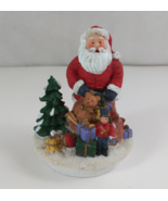 Our American Gift Santa With His Sack Of Toys Candle Topper 4.25&quot; Figurine - €8,51 EUR