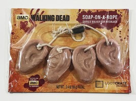 AMC The Walking Dead - Soap on a Rope Daryl&#39;s Walker Ear Necklace Loot Crate NEW - £7.78 GBP