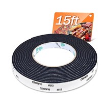 1/2&quot; X 1/8&quot; High Temp Nomex Bbq Gasket Smoker Seal Self Stick Grill Tape 15 Ft H - £15.97 GBP