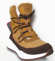 Timberland Women&#39;s Brown Wheat Faux-Fur Waterproof Boots Sz 7.5, A5MJW - $98.99