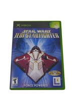 Star Wars: Jedi Starfighter (Microsoft Xbox, 2002) COMPLETE WITH MANUAL. - $9.79