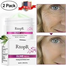 2 PK RtopR Olive Peptide Face Fine Line Reducer Firming Anti Aging-Wrinkle Cream - £10.97 GBP