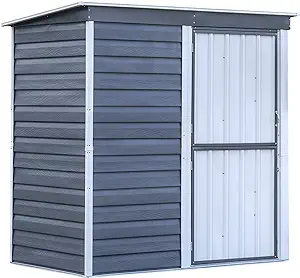 Arrow Shed SBS64 Shed-in-a-Box Compact Galvanized Steel Storage Shed wit... - £540.35 GBP