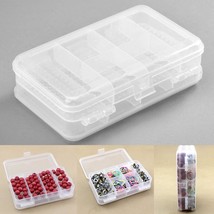 Double Sided Storage Organizer Container With Dividers, 1-Pack Jewelry B... - £17.55 GBP