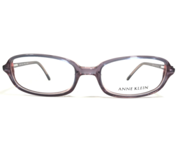 Anne Klein Eyeglasses Frames AK8018 K5161 Clear Blue Pink Oval 50-18-140 - £40.93 GBP
