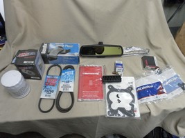 Miscellaneous Camero 1986 Cart Parts; Oil Filter; Rear Mirror; Belts; Ga... - $39.59