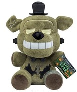 Five Nights At Freddy&#39;s Dreadbear 6&quot; Funko Pop Plush Green Bear Top Hat ... - £17.59 GBP