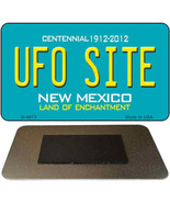 UFO Site New Mexico Teal Metal Magnet - €8,68 EUR