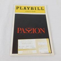LOT Passion Playbill Ticket stub Apr 1994 Stephen Sondheim Donna Murphy ... - £7.64 GBP