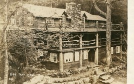 Long Trail Lodge Rutland VT RPPC Real Photo Postcard - $11.87
