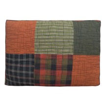 Donna Sharp Pillow Sham - Woodland Square Lodge Decorative Pillow Cover with Pat - $61.99