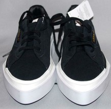 Adidas HYPERSLEEK Black Suede Leather Pointed Toes Platform Sneakers Wms 7 NWT - £67.93 GBP
