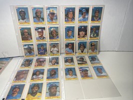 1984 Ralston Purina Baseball Set of 33. Many Hall Of Famers/in Plastic Pages - £10.97 GBP