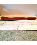 Long Dark Red Burgundy Spurtle Silicone Spatula 13 Inches Long Mad Hungry - £10.99 GBP