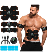 Joinpital ABS Stimulator Workout Equipment, Ab Machine USB Rechargeable - $60.81