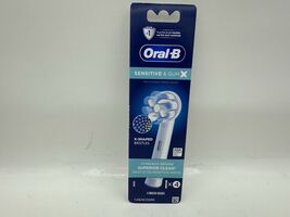 Oral-B Sensitive &amp; Gum X-Filament Replacement Brush Heads 4 Count New/Se... - $18.99