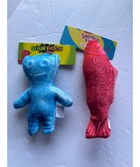 NEW Sour Patch Kids &amp; Swedish Fish Plushie Squeaky Pet Toys - €11,59 EUR