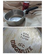 Ghc Magnalite Sauce Poêle Double Verser 1 Quart 1 Litre Double Bec Becs - $25.03