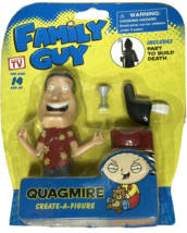Family Guy As Seen On TV Quagmire Figure Includes Part to Build Death - £27.86 GBP