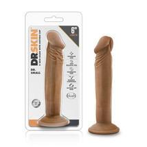Blush Dr. Skin Dr. Small Realistic 6 in. Dildo with Suction Cup Tan - £19.14 GBP
