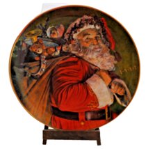 Collectible 1987 Avon Plate “The Magic That Santa Brings” + Original Box - £3.99 GBP