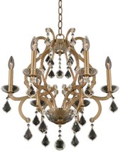 Chandelier KALCO DUCHESS Transitional 6-Light Brushed Champagne Gold Clear - £3,907.04 GBP