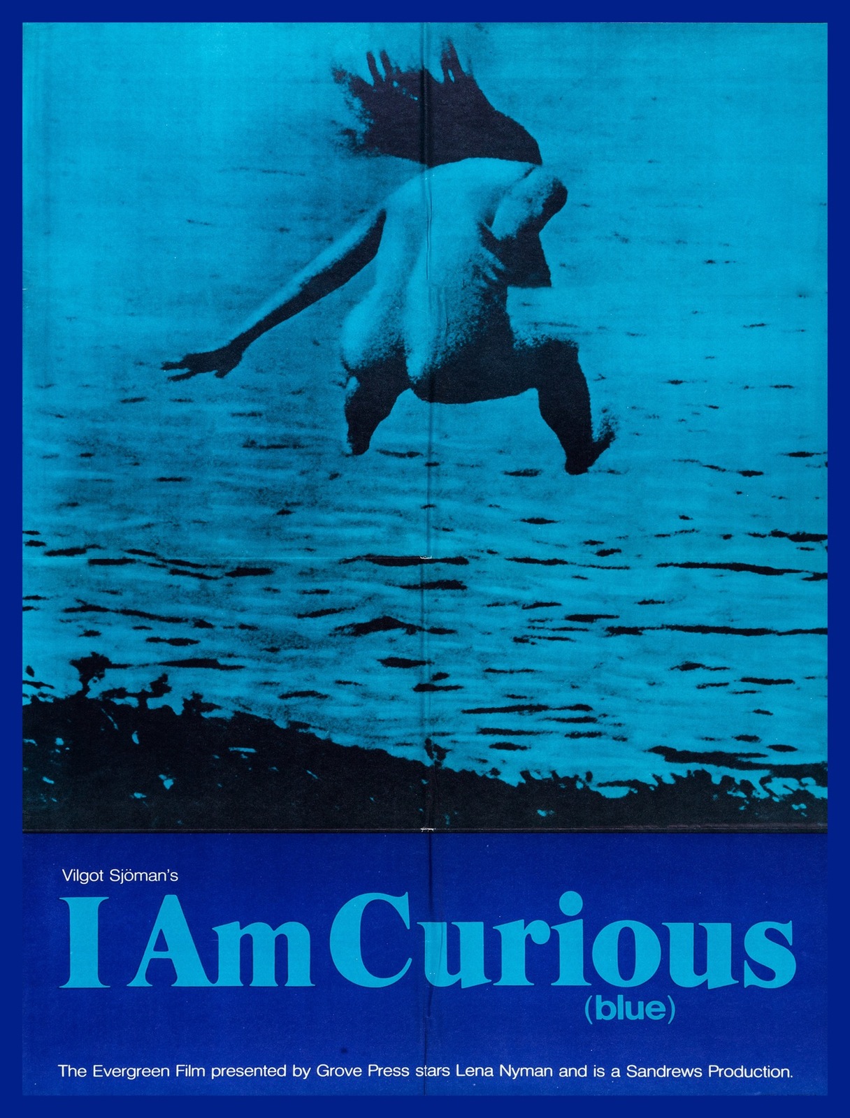 11494.Poster print.Decorative.Wall art decoration.I am Curious.Nudist movie