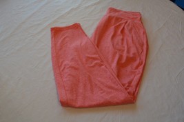 Flex Time Women&#39;s Ladies Size M medium Pink Heather Lounge Pants GUC - $18.01