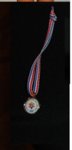 Barbie doll accessory winner medal necklace gold vintage Olympics 2002 Salt Lake - £7.85 GBP