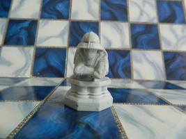 Harry Potter Wizard Chess Board Game - White Pawn Replacement Piece Part... - £7.18 GBP