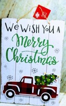 Christmas House Hanging Decor- NEW-SHIP24HRS. 13.5x9.5inch - $18.50