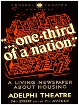 2692.1 third of a nation a living newspaper theater Poster.StudiDecorative Art - £12.49 GBP+