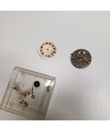 Vintage 60&#39;s Weyler Men&#39;s Watch Movement Hands Gear Crown PARTS LOT 17J ... - $702.48 MXN