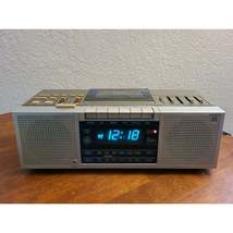 GE Model 7-4965A AM/FM Radio Cassette Recorder Digital Alarm Clock - £78.63 GBP