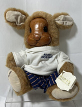 1990 Robert Raikes Original Wooden Bears Signed Collector Bunny Vincent Jr - £14.30 GBP