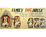 Family Dog House Plaque - £13.65 GBP