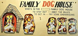 Family Dog House Plaque - £13.50 GBP