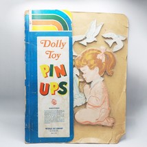 Dolly Toy Pin-Ups Praying Boy &amp; Girl Wall Decoration New &amp; Sealed - $24.74